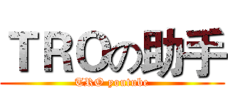 ＴＲＯの助手 (TRO youtube)