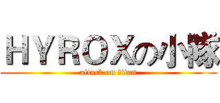ＨＹＲＯＸの小隊 (attack on titan)