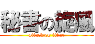 秘書の旋風 (attack on titan)