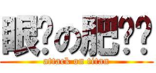 眼瞓の肥佬佬 (attack on titan)