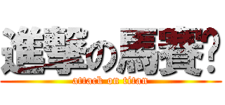 進撃の馬賽俠 (attack on titan)