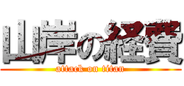 山岸の経費 (attack on titan)