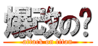 爆改の貓 (attack on titan)