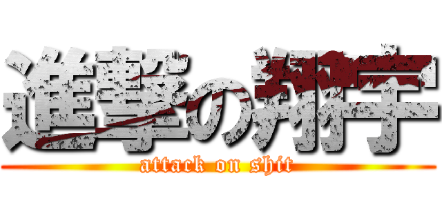 進撃の翔宇 (attack on shit)