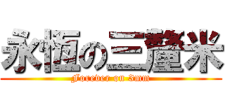 永恆の三釐米 (Forever on 3mm)