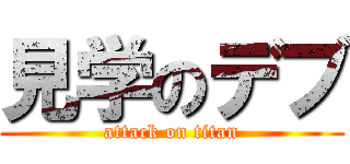 見学のデブ (attack on titan)