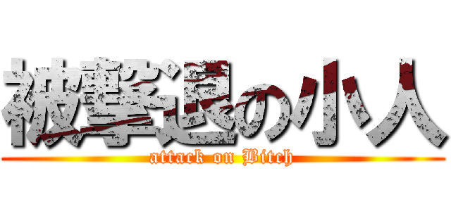 被撃退の小人 (attack on Bitch)