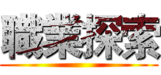 職業探索 ()