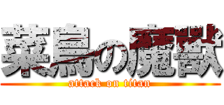 菜鳥の魔獸 (attack on titan)