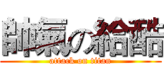 帥氣の給酷 (attack on titan)