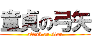 童貞の弓矢 (attack on titan)