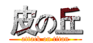 皮の丘 (attack on titan)