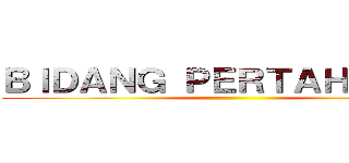 ＢＩＤＡＮＧ ＰＥＲＴＡＨＡＮＡＮ ()