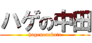 ハゲの中田 (hagenonakata)