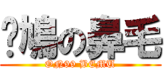 戇鳩の鼻毛 (ON99 BEMU)