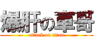 爆肝の車哥 (attack on titan)