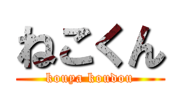 ねこくん (kouya koudou)