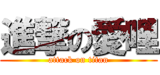 進撃の愛哩 (attack on titan)