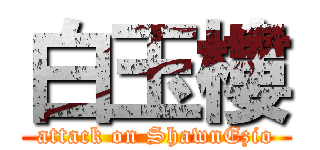 白玉樓 (attack on ShawnEzio)