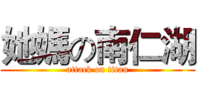 她媽の南仁湖 (attack on titan)