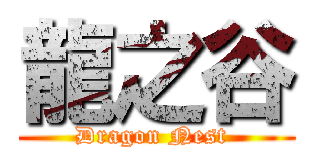龍之谷 (Dragon Nest )