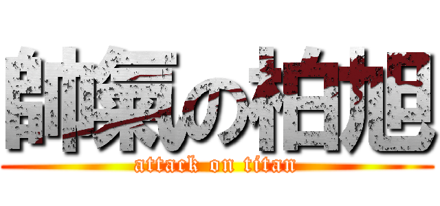 帥氣の柏旭 (attack on titan)