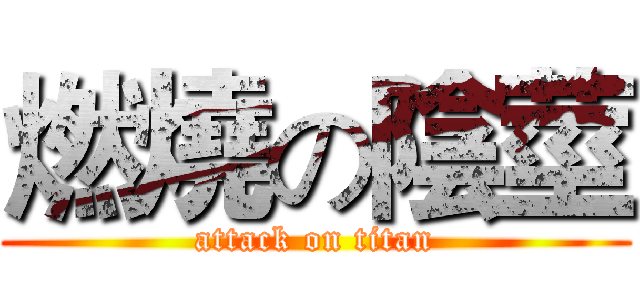 燃燒の陰莖 (attack on titan)