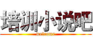 培训小说吧 (welcome)