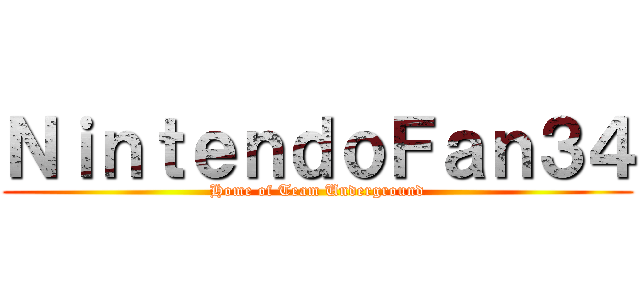 ＮｉｎｔｅｎｄｏＦａｎ３４ (Home of Team Underground)