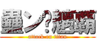 蠱ン聻魑覇 (attack on titan)