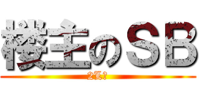 楼主のＳＢ (2L赠)