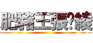 肥豬王張紓綾 ()