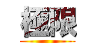 極限 ()
