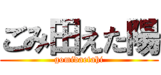 ごみ田えた陽 (gomidaetahi)