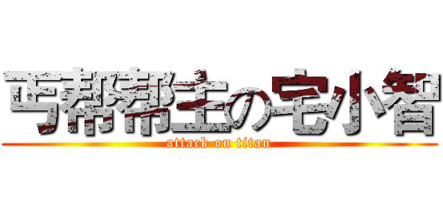丐帮帮主の宅小智 (attack on titan)