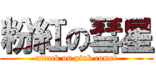 粉紅の彗星 (attack on pink comet)