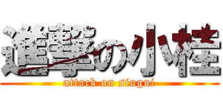 進撃の小桂 (attack on siugui)