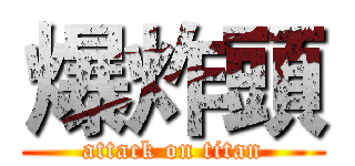 爆炸頭 (attack on titan)
