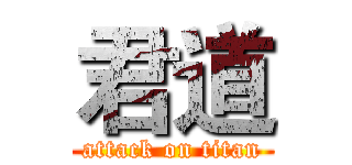 君道 (attack on titan)