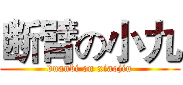 断臂の小九 (duanbi on xiaojiu)