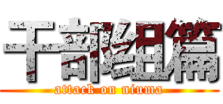 干部组篇 (attack on niuma)