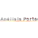 Ａｎáｌｉｓｉｓ Ｐｏｒｔａｄａ  (Daniel e Abdon)