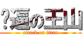 傻逼の王山 (attack on titan)