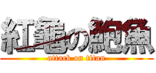 紅龜の鮑魚 (attack on titan)
