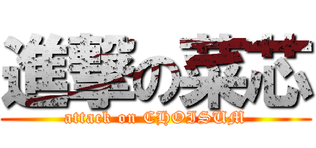 進撃の菜芯 (attack on CHOISUM)