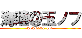 海瞳＠玉ノフ (momotamai love)