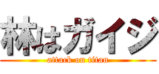 林はガイジ (attack on titan)