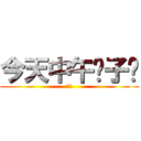 今天中午发子发 (哈酒)