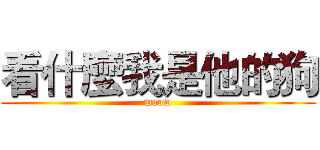 看什麼我是他的狗 (meow)