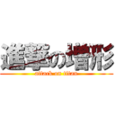 進撃の増形 (attack on titan)